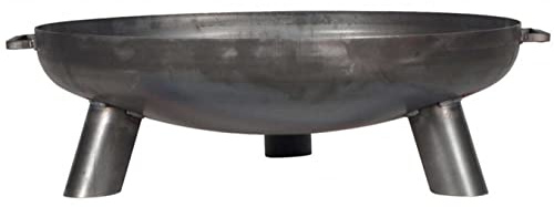 FARMCOOK Feuerschale PAN-37 Stahl unbehandelt in drei Größen (Ø 80 cm H 24 cm)
