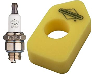 Briggs & Stratton Original-Luftfilter und -Zündkerze, B&S Sprint Classic