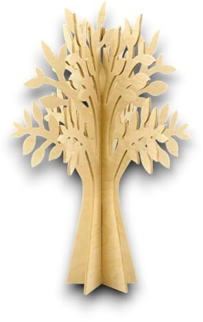 Aurora Store - Albero della Vita in Legno h. 80 cm Decorazione Albero dei Desideri Espositore Bijoux, per Tableau Matrimonio,Comunione, segnaposto Natale e lavoretti bomboniere Fai da Te