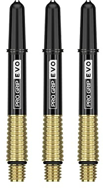 Target Pro Grip Evo Aluminium Dartschäfte und Nylon Obere Hälfte Schäfte Dartpfeil