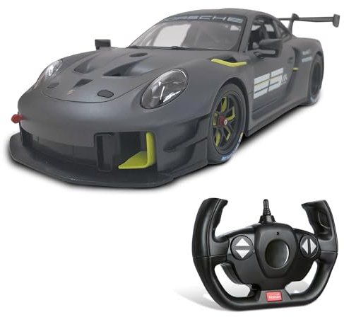 Mondo Motors PORSCHE 911 GT2 RS CLUBSPORT 25, Modello in Scala 1: 14, fino a 10 km/h di Velocità, Auto Giocattolo per Bambini 63768, metal