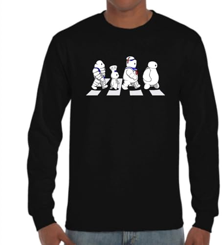 the Fan Tee Camiseta Manga Larga de Hombre Divertidas Graciosas Humor Cazafantasmas 292 L
