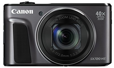 Canon PowerShot SX720 HS Digital Camera - Black (20.3 MP) (Renewed)
