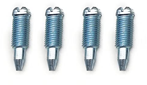 Vergaserablassschraube, kompatibel mit ZZR1200 EX500 KLX150 VN800 KLX450 EJ650 EN500 ZR1100 ZR1200 ZX600 ZG1000 ZG1200 VN750 1991-2020 Farbe: 4 Stück