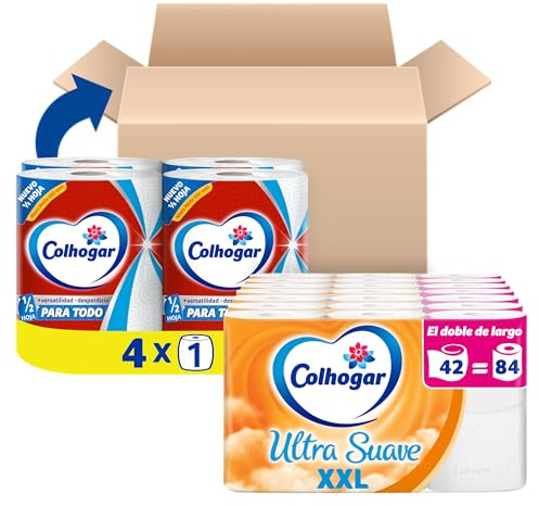 Colhogar Paratodo Jumbo x4 + Colhogar Ultra Suave x42=84