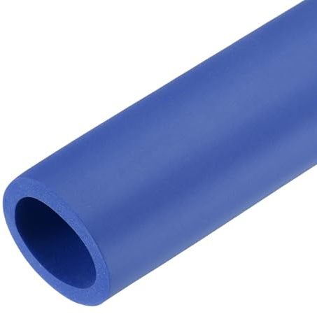 QUARKZMAN 2 x 45.7cm Rohrisolierung Schaumstoff, Durchmesser 28mm Isolierstärke 5mm Heizungsrohr Verkleidung für Fitnessgeräte, Rohre, Handhaben (Blau)