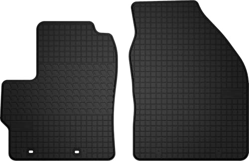 Wielganizator Automatten-Set – Passend für Toyota Yaris Cross Hybrid (2020-) – Gummimatten – Autozubehör – Auto Fußmatten – 2-teilig – Schwarz