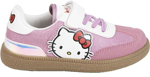 CERDÁ LIFE'S LITTLE MOMENTS Deportivas para Niñas Hello Kitty con Suela Resistente TPR, Estilo Adorable, Zapatillas, Rosa, 32 EU