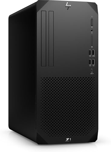 HP Z1 G9 Tower Workstation – i7-13700 (16 Core, 2.1/5.2GHz), Nvidia RTX A2000 6GB, 2TB PCIe Gen 4.0x4 NVMe, 32GB DDR5, vPro, GbE, Windows 11 Pro (Renewed)