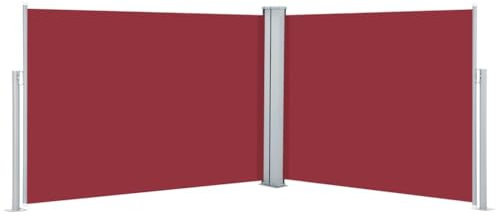 Eleganz Toldo lateral extensible, 100 x 1000 cm, 100% poliéster con revestimiento de poliuretano, marco de acero y rodillo de aluminio, protección solar perfecta para terraza y jardín
