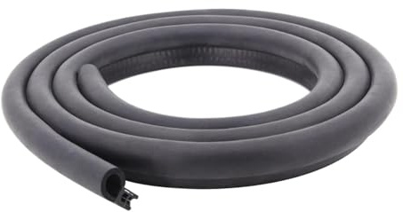 Nonuiny Joint De Portière en EPDM avec Isolation Phonique Latérale en PVC pour Fourgon pour F&iat pour Ducato Protection des Bords(2 Meters)