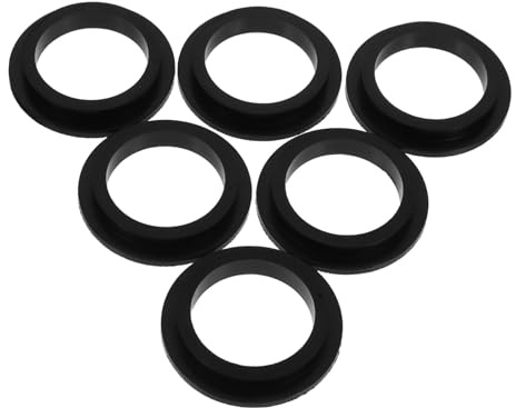 Cabilock 6piezas Juntas De Bomba De Filtro De Piscina O-Rings De PVC Negros Kit De Reemplazo Compatible con Intex para Motor De Filtración De Piscina
