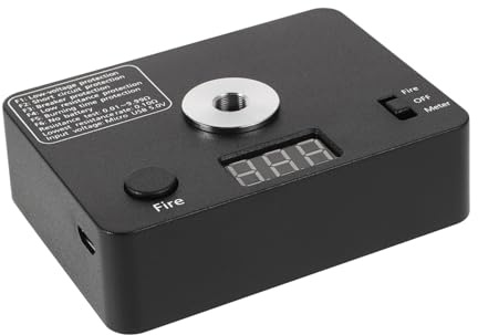 LIGIGWASH Strumento Di Misurazione Della Bobina Mini Tester Di Resistenza Ohm Per Costruzione Di Bobine e Manutenzione Elettrica Senza Batteria Misurazioni Accurate