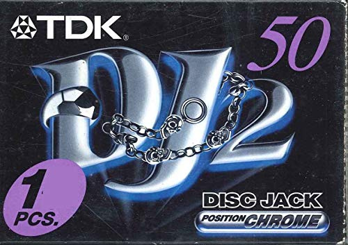 Ljudkassett TDK DJ2 50 minuter Läge Krom
