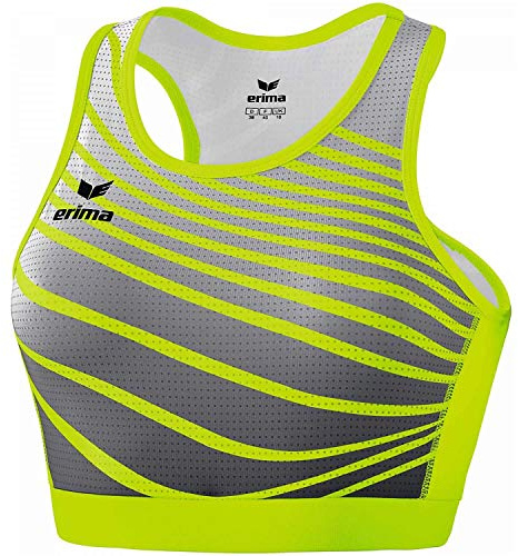 ERIMA Damen Bra Bra, neon gelb/schwarz, 32, 8281805