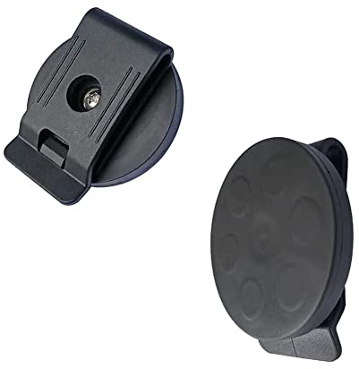 Ykendz Magnetic Tool Holder | Magnetic Belt Clip for Tools | Clip-On Belt Magnet Holster for Hammer, Screws, Nails, Pliers, Screw Driver, Trowel, Drill Bit, Wrench, Tape Measure | 2 Pcs