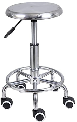Stainless Steel Assembly Line Work Bench Circular Lifting Swivel Chair Production Workshop Bench,B