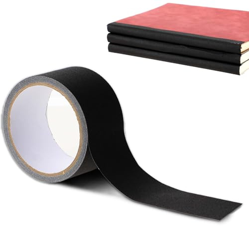Sliverdew Nastro in tessuto autoadesivo, 5 cm x 10 m, per rilegatura, protezione e copertura