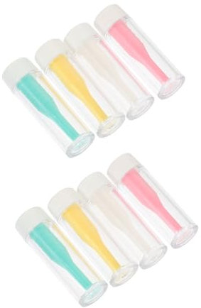 GOOHOCHY 10pcs Optical Suction Sticks Silicone Solid Applicators Convenient Tools for Eye Care