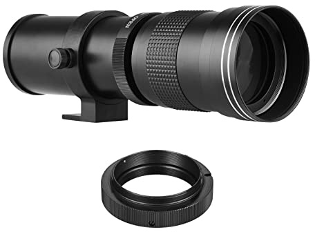 kosingna Camera MF Super Telephoto Zoom Lens F/8.3-16 420-800mm T2 Mount with AF-mount Adapter ng Universal 1/4 Thread Replacement for Alpha-mount A55 A33 A550 A500 A100 A200 A700 A300 A350 A900 A99