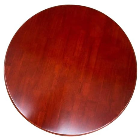 Tocadiscos de madera Lazy Susan para mesa de comedor, bandeja giratoria redonda grande de 110 cm para cocina, banquetes, fiestas, plato de servir silencioso y suave, cena familiar esencial