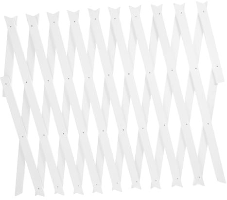 Toyvian Enrejado Expandible de Madera para Pared, Valla H44, Soporte para Plantas Trepadoras Interior y Exterior, Panel Ajustable para Jardín y Terraza, Enrejado Resistente y Multiuso