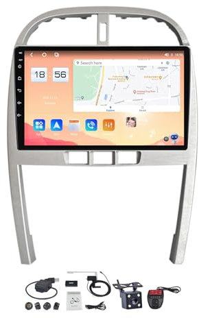 Generico HYGZYH Autoradio 2 DIN con Schermo da 9'' e Android 12 per Chery Tiggo 3 2014-2015 navigatore satellitare Ricevitore Audio Integrato CarPlay Android Auto Radio FM/AM Vivavoce (M500S)