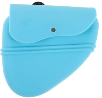 Supvox Leckerlibeutel für Hunde Silikon Tasche mit Magnetverschluss Großer Futterbehälter mit Leinenclip Trainingsbeutel für Welpen und Große Hunde Beim Gassi und Reisen