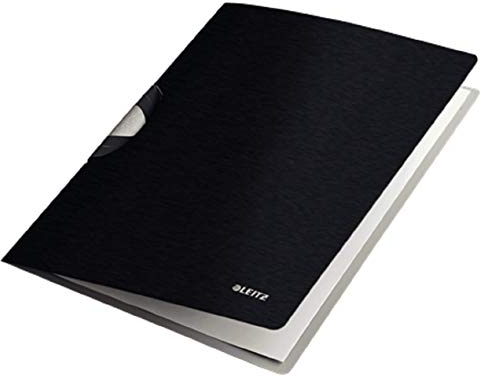 Leitz 41650094 Style Color Clip Professional, satin/schwarz