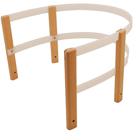 SULOV Kinder Kindersicherheitsstütze Für Holzschlitten, Natural/Weiß, 96 x 25 x 2 cm