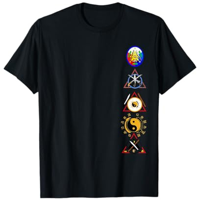 Kali, Escrima, Arnis Jkd Blade Logos T-Shirt