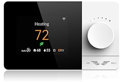 Wi-Fi Smart Thermostat Programmable - Compatible with Alexa, Google Assistant - High Rise 3 Speeds Fan Coil - ERV/HRV On/Off - Smart Life, Tuya APP - ESC PRO 2, Small