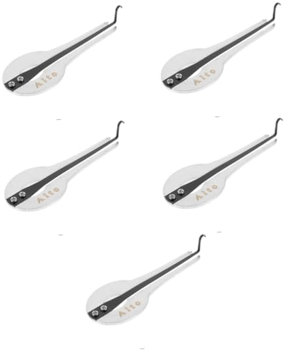 BESTonZON 5St Mundharmonika musikinstrumente musik instrumente Lied musical instruments dimensions beginners Maultrommel für Anfänger ethnisches Instrument Staatsangehörigkeit Harfe Metall