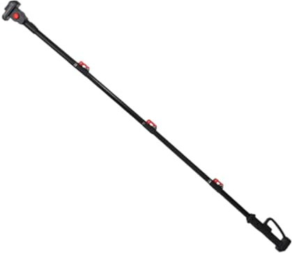 Dualoai Asta di Prolunga Telescopica Manico Antiscivolo Strumento per Potatura Rami Alti Asta Telescopica per Motosega da Giardino a Batteria, 2.0 M