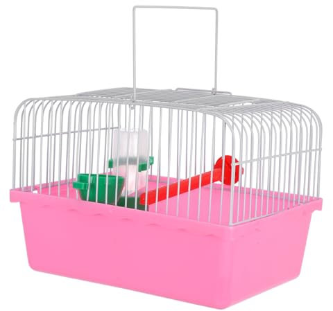 GREENADSCAPE Vielseitiger Vogelkäfig Für Kleine Vögel Tragbarer Käfig Mit Stand Futter Und Wasserschalen Robustes Design Für Wellensittiche Und Nymphensittiche Für Zuhause Oder Unterwegs