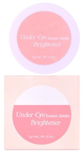 Under Eye Brightener, Augenpflege Concealer, Wasserfest & Langanhaltend Unteraugen Farbkorrektor, Sofortige Augenring-Korrektur & Schimmer-Effekt, Feuchtigkeitsspendend, Natürlich (010# Light Rose, 1)