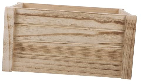 BESTonZON Caja de Madera Rectangular Plantas Maceta Vintage de Madera Suculentas Medidas