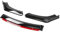 Separadores Labios Delantero Kit De Carrocería Universal para Parachoques Delantero De Coche Difusor De Labios Inferiores Alerón Accesorios para Coche Piezas De Automóvil Alerón Delantero(Red)