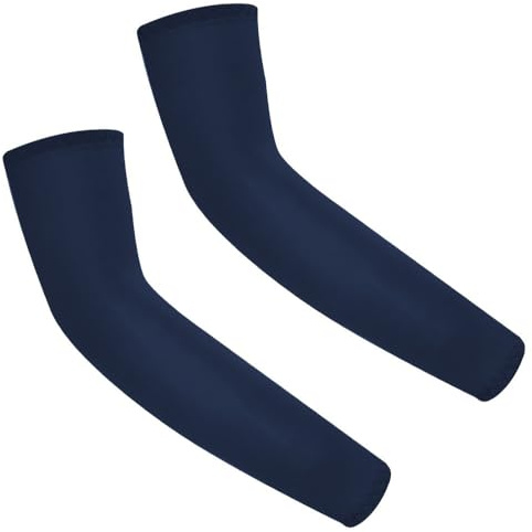 Anevous 1 paio di manicotti per bambini, unisex, manicotti estivi, protezione solare e maniche a compressione, per pallavolo, calcio, ragazze, ragazzi