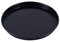 Paderno 11740-32 Teglia rotonda antiaderente per pizza, bordi alti, realizzata in lamiera bluita (ferro blu), resistente fino a 280°, 32 cm ø x 2,5 cm (altez.)