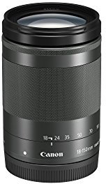 Canon EF-M 18–150 mm f/3.5–6.3 is STM Objectif (Silver)