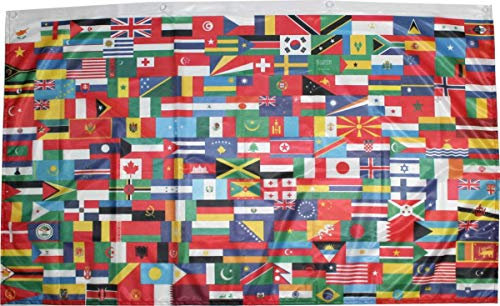 S.B.J - Sportland Weltflagge/Nationen Flagge