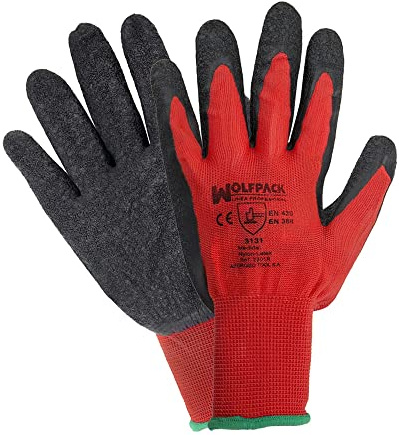 Guantes Latex/Nylon Gripflex Con Colgador Talla 6