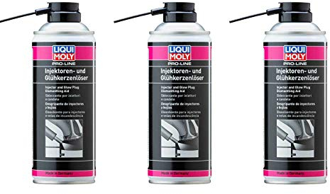 ILODA 3X Original Liqui Moly 400ml Pro-Line Injektoren- und Glühkerzenlöser 3379