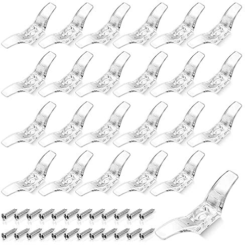 Dasertoe Jalousie Kordel Klampen Seil Klampen Fenster Kordel Klampen Jalousie Kordel Aufwickler mit Schrauben für VorhäNge Sonnen Schutz Seile