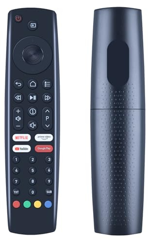 GOUYESHO Ersatz Fernbedienung Kompatibel mit Grundig TV 32GHB6100 40GFB6100 55VCE222 TS8187R3 TS8187R11 32GFH6610A 50GFU7800B 50GFU7990B 40GFB6100MADRID 50VLX707LDL, für 50 VOE 73 Fernseher 50 Zoll