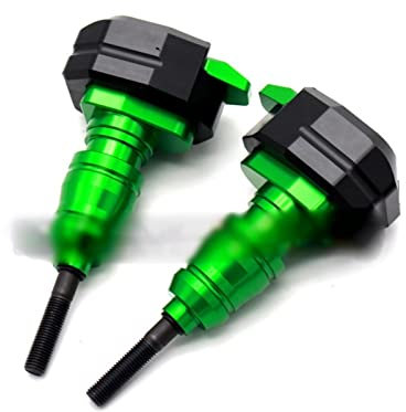 WALKFB Sturzschutz Für Suzuki SV650 SV650 SV 650 1999-2015 2014 2013 2012 2011 Motorrad Fallschutz Sturzpad Verkleidung Stoßfester Schutz (Color : Green)
