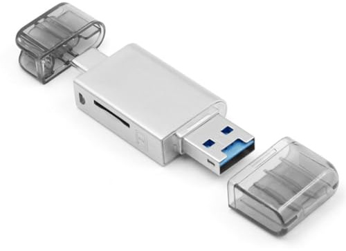 NFHK Lecteur de carte mémoire Micro SD USB-C Type C/USB 2.0 vers NM Nano pour téléphone portable Huawei et ordinateur portable