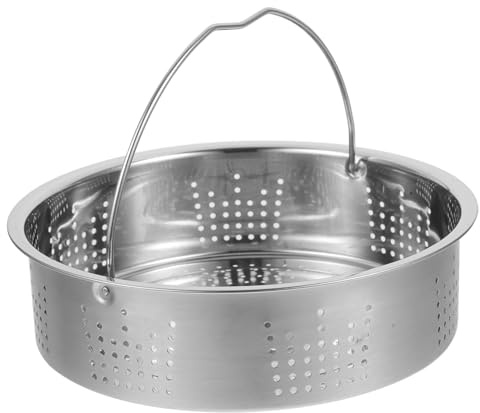 CIYODO Panier Vapeur Panier Vapeur Alimentaire Robuste et Pratique en Acier Inoxydable pour Cuiseur à Riz Accessoire de Cuisson Domestique et Professionnel