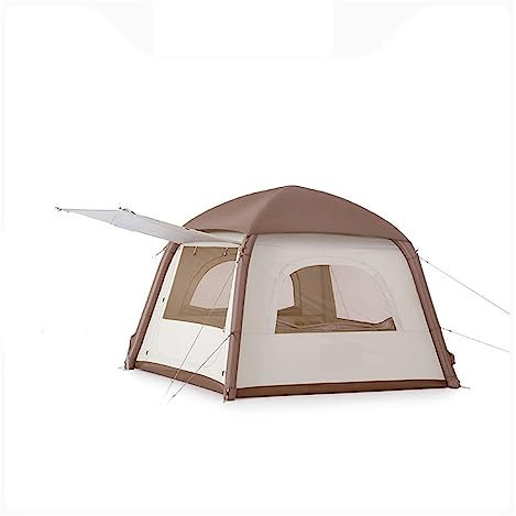 Campingzelt Air Outdoor Silberbeschichtetes Sonnenschutz-Aufblaszelt, tragbares Camping-Faltzelt mit großem Raum, Park-Familienzelt Tolle Belüftung